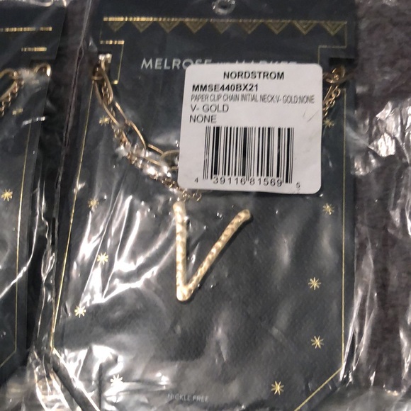 NWT - Nordstrom Initial Necklace - Picture 3 of 4